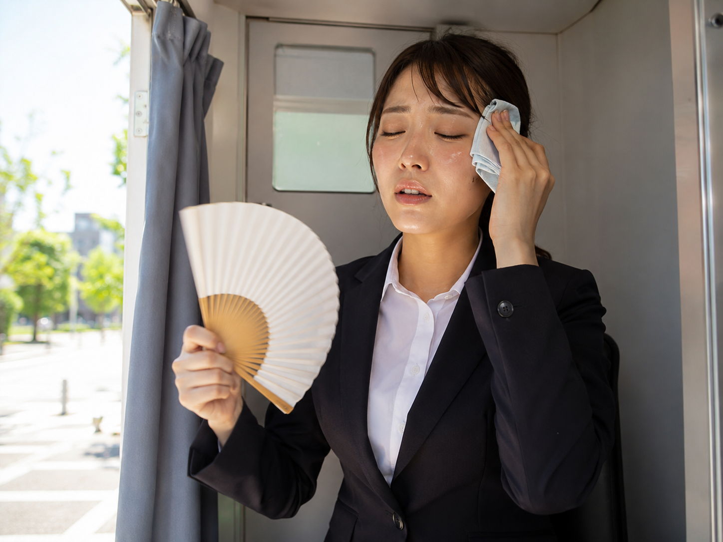 暑い！