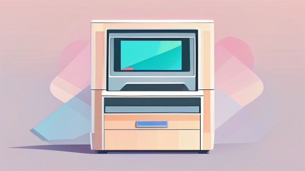セブンイレブンのマルチコピー機で証明写真を印刷する手順を示すイラスト