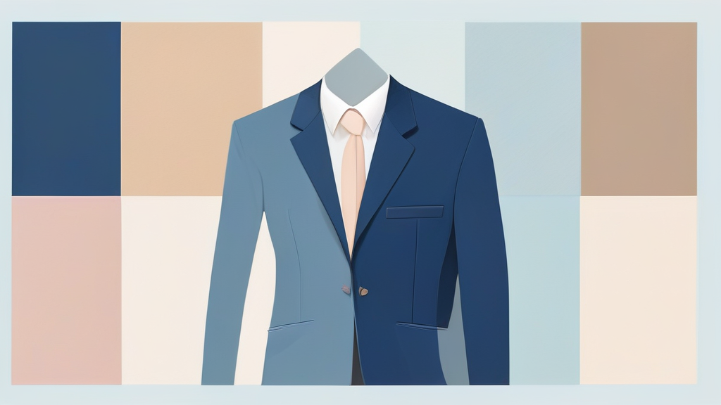証明写真の服装選びのポイントを整理したイラスト